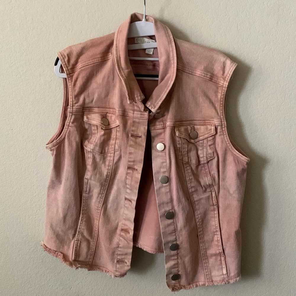 Cato vest dusty Rose size L